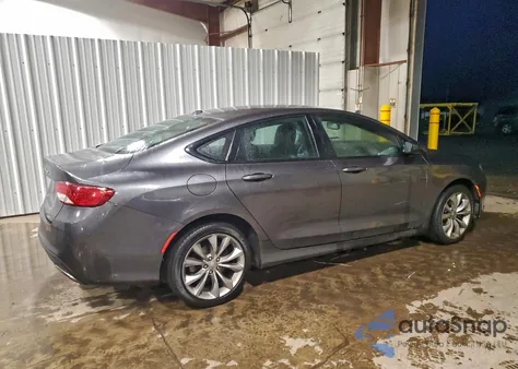 2015 Chrysler 200 S z USA, uszkodzony, nr VIN 1C3CCCBB2FN680049